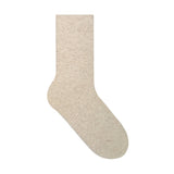 LIAM TAN LAMB'S WOOL CASHMERE SOCKS