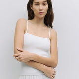 HUDSON WHITE MIDI DRESS