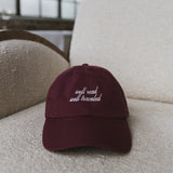 WELL READ WELL TRAVELED WINE HAT