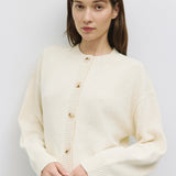 LUCY CREAM KNIT CARDIGAN
